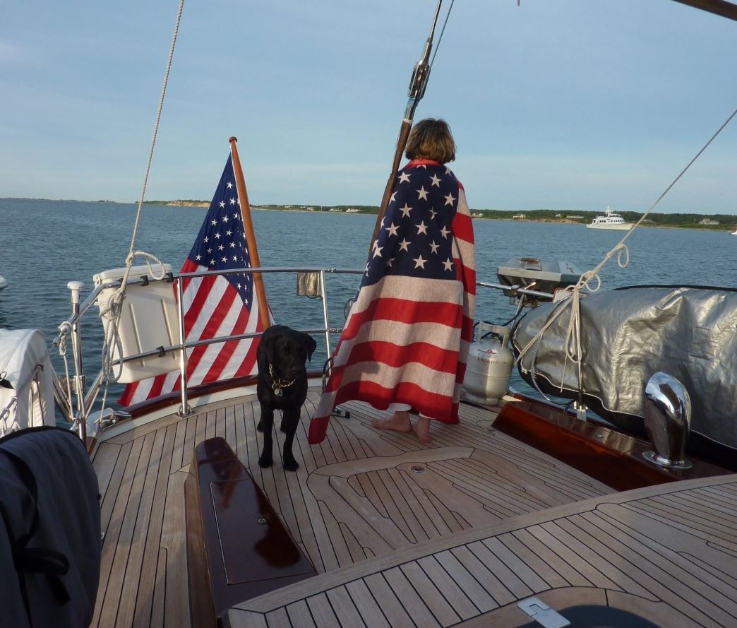 ChappyWrap Blanket American Flag - Castaway Nantucket Island