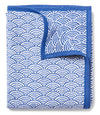 ChappyWrap Blanket Brewster Scallops Blue - Castaway Nantucket Island