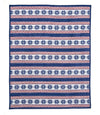 ChappyWrap Blanket Jolly Fair Isle Blue - Castaway Nantucket Island