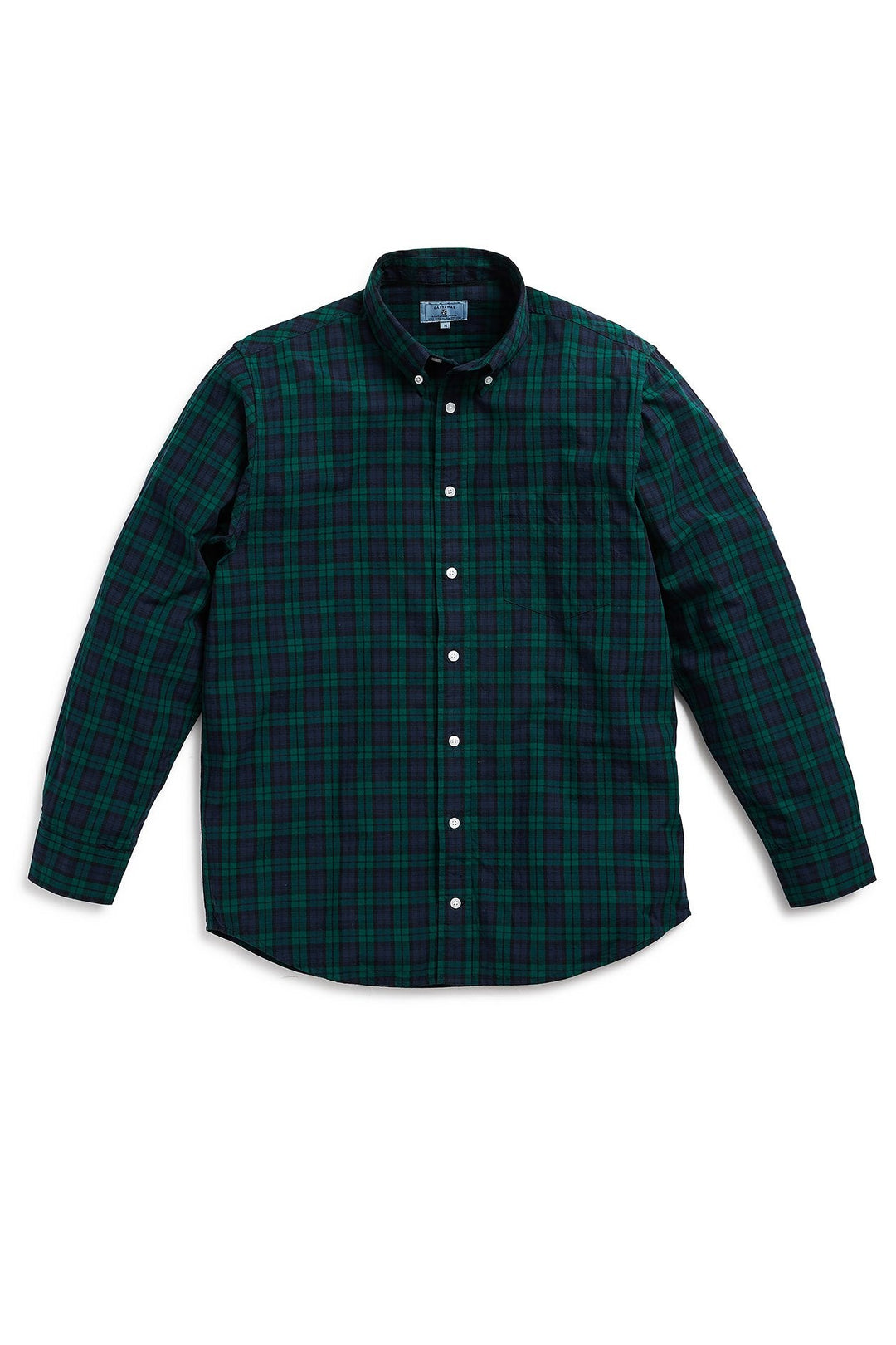 Castaway Mens Shirt Buttondown Blackwatch Tartan Plaid – Castaway Nantucket  Island