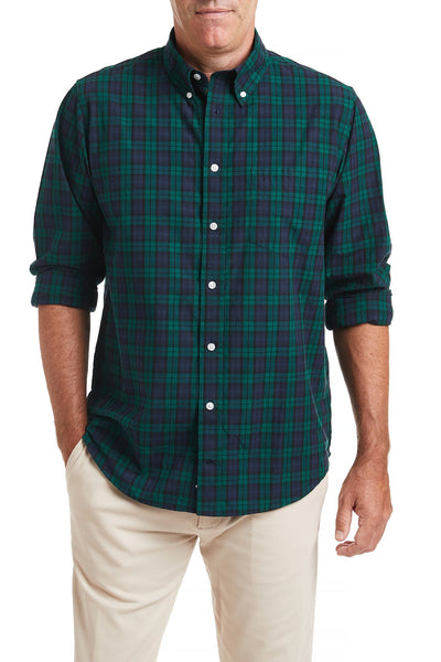 Chase Shirt Blackwatch Tartan MENS SPORT SHIRTS Castaway Nantucket Island