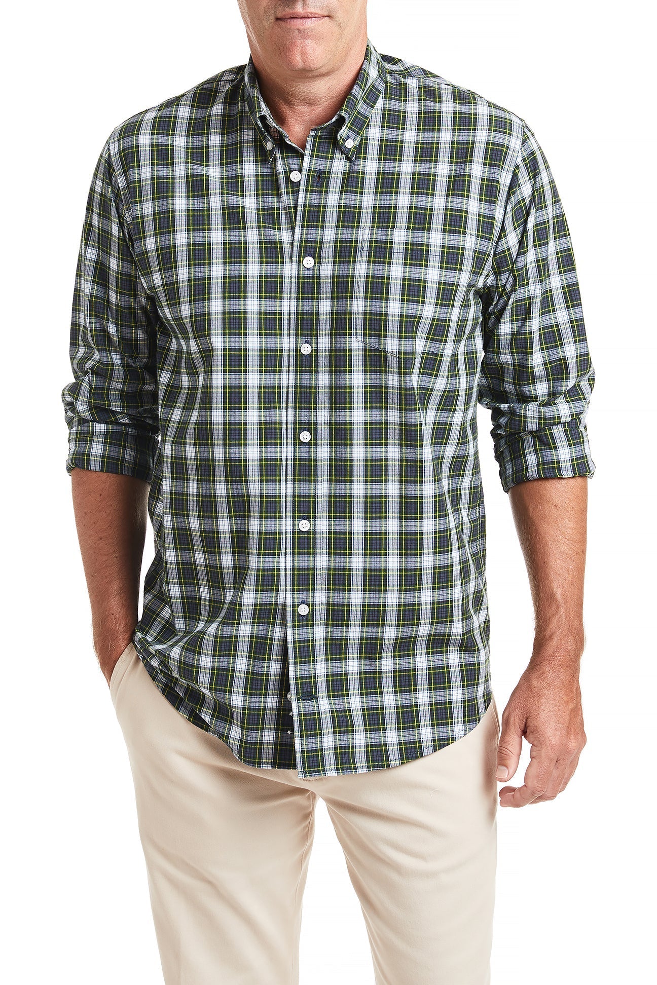 Chase Shirt Dress Gordon Tartan MENS SPORT SHIRTS Castaway Nantucket Island