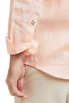Chase Shirt Linen Peach MENS SPORT SHIRTS Castaway Nantucket Island