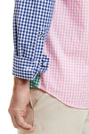 Chase Shirt Party Gingham Panel MENS SPORT SHIRTS Castaway Nantucket Island