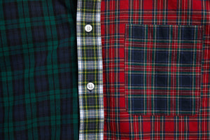 Chase Shirt Party Panel Tartan Plaid - Castaway Nantucket Island