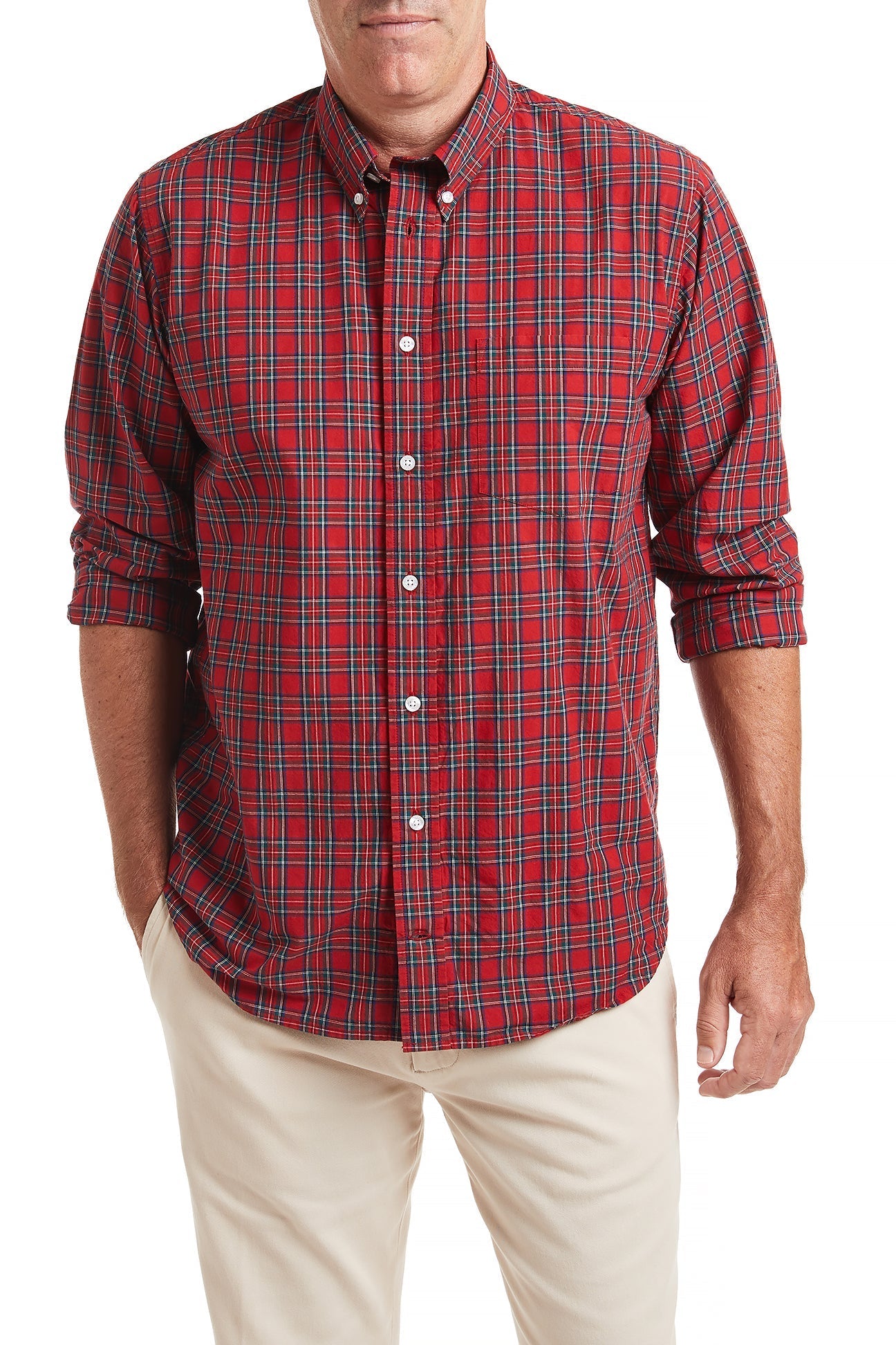 Chase Shirt Royal Stewart Tartan MENS SPORT SHIRTS Castaway Nantucket Island