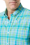 Chase Shirt Spring Madras - Castaway Nantucket Island