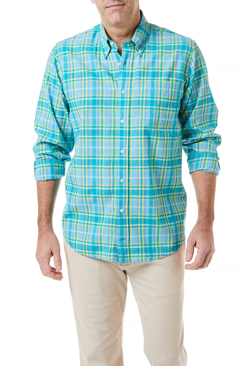 Chase Shirt Spring Madras - Castaway Nantucket Island