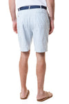 Cisco Short Blue Seersucker Patch - Castaway Nantucket Island