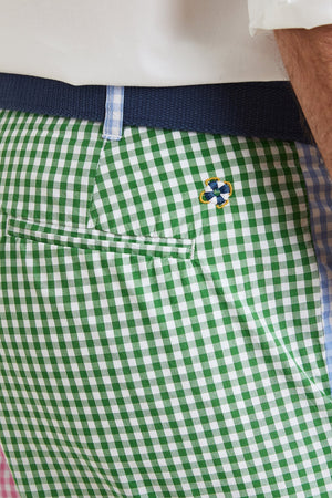 Cisco Short Gingham Party Panel MENS SHORTS Castaway Nantucket Island