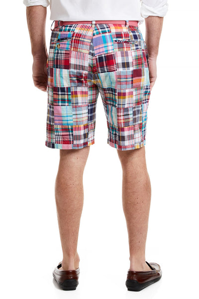 Cisco Short Hingham Patch Madras MENS SHORTS Castaway Nantucket Island