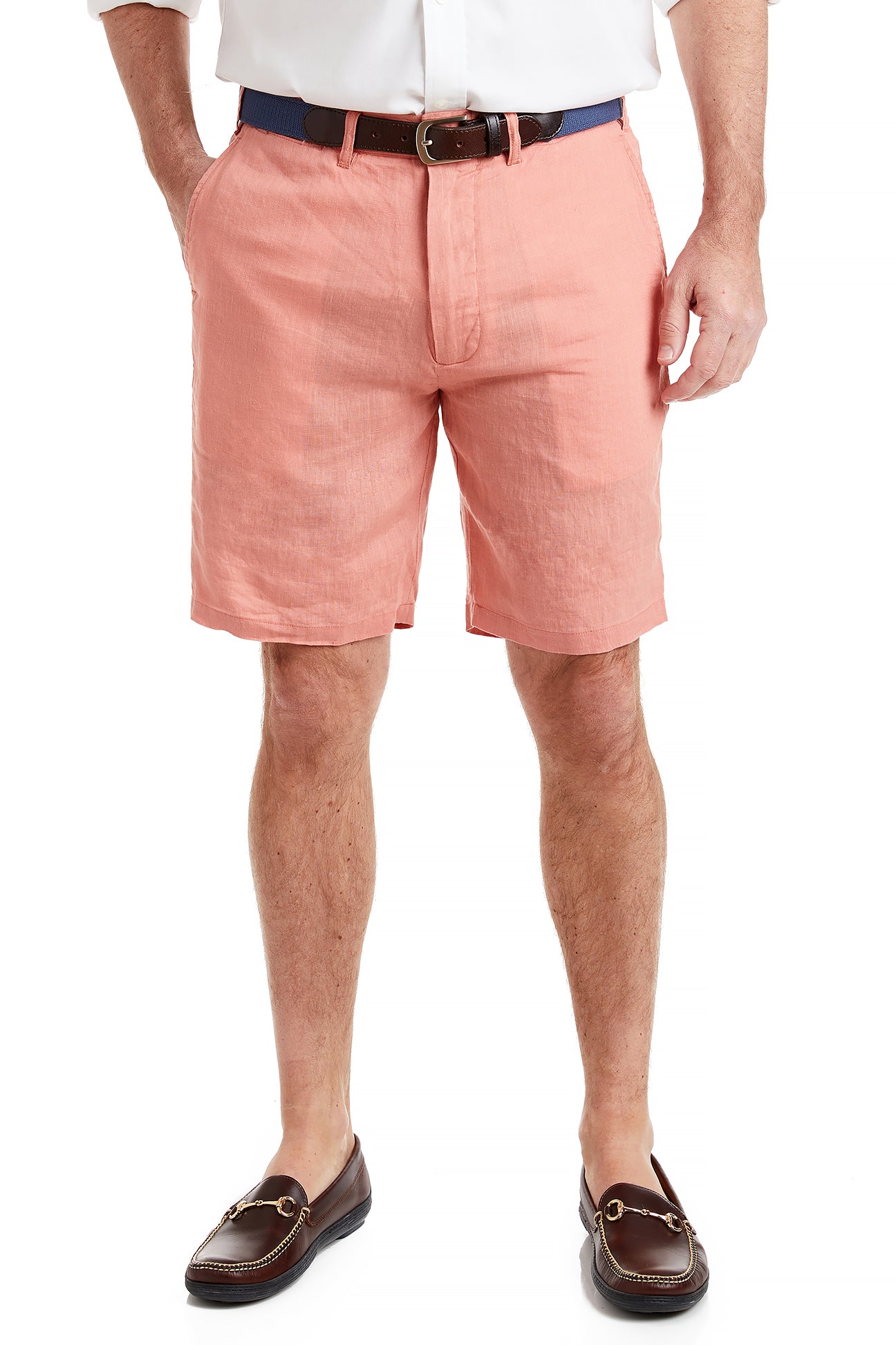 Cisco Short Linen Nantucket Red MENS SHORTS Castaway Nantucket Island