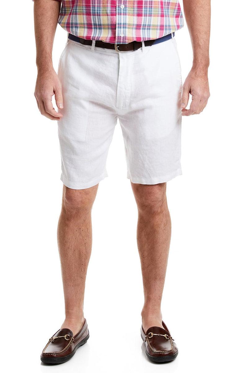 Cisco Short Linen White MENS SHORTS Castaway Nantucket Island