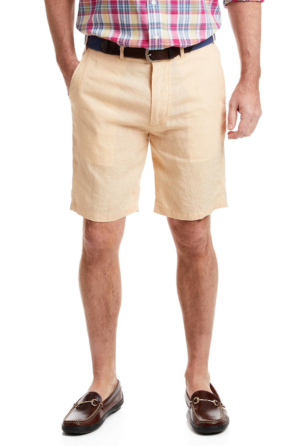 Cisco Short Natural Linen MENS SHORTS Castaway Clothing