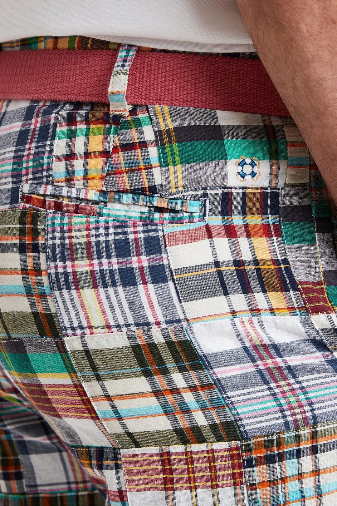 Patchwork Madras Shorts, Osterville | Castaway – Castaway