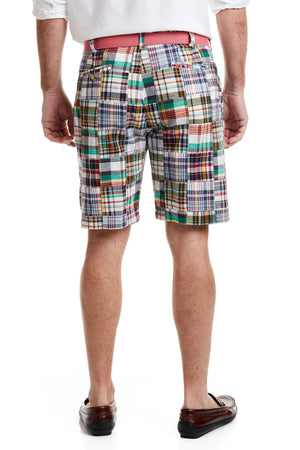 Cisco Short Osterville Patch Madras MENS SHORTS Castaway Nantucket Island