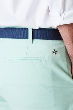 Cisco Short Stretch Twill Mint - Castaway Nantucket Island