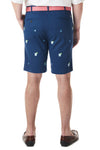 Cisco Short Stretch Twill Nantucket Navy with Fin & Tonic - Castaway Nantucket Island