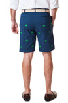 Cisco Short Stretch Twill Nantucket Navy With Shamrock - Castaway Nantucket Island