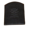 Col. Littleton Front Pocket Wallet Black Leather - MENS ACCESSORIES - Castaway Nantucket Island