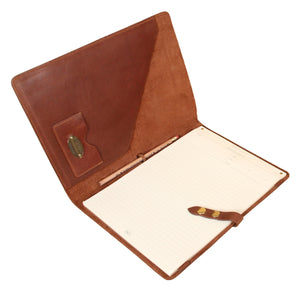 Col. Littleton No. 18 Leather Portfolio - MENS ACCESSORIES - Castaway Nantucket Island