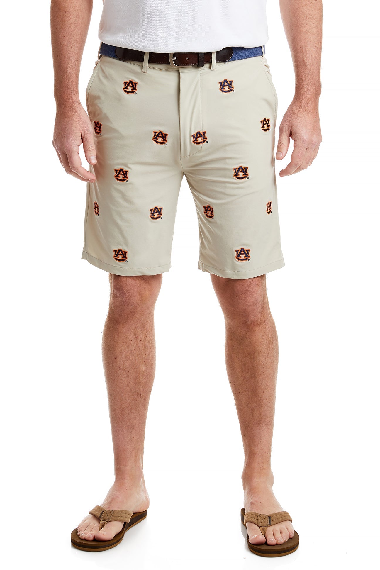 Collegiate ACKformance Short Khaki with Auburn University MENS EMBROIDERED SHORTS Castaway Nantucket Island