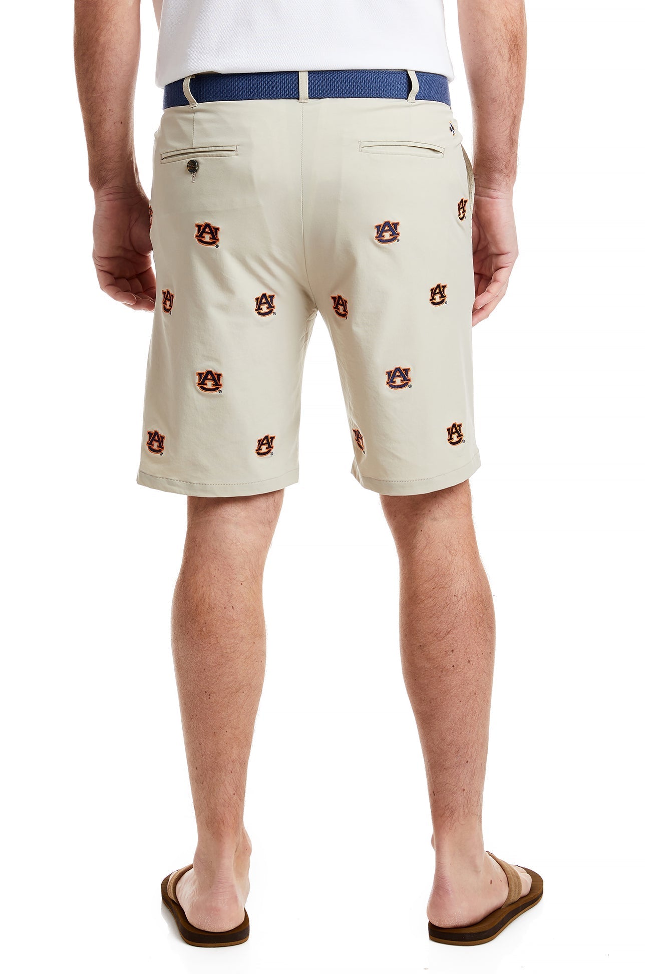 Collegiate ACKformance Short Khaki with Auburn University MENS EMBROIDERED SHORTS Castaway Nantucket Island