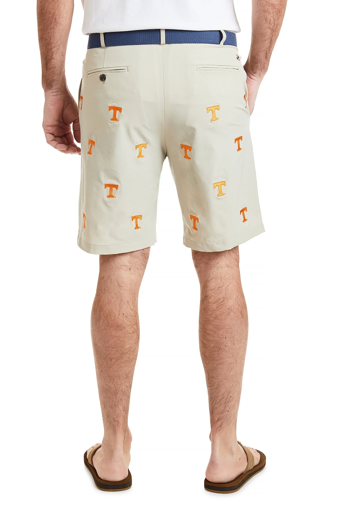 Collegiate ACKformance Short Khaki with Tennessee MENS EMBROIDERED SHORTS Castaway Nantucket Island