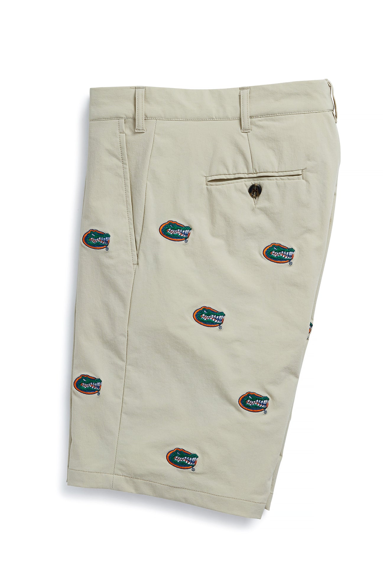 Collegiate ACKformance Short Khaki with UF MENS EMBROIDERED SHORTS Castaway Nantucket Island