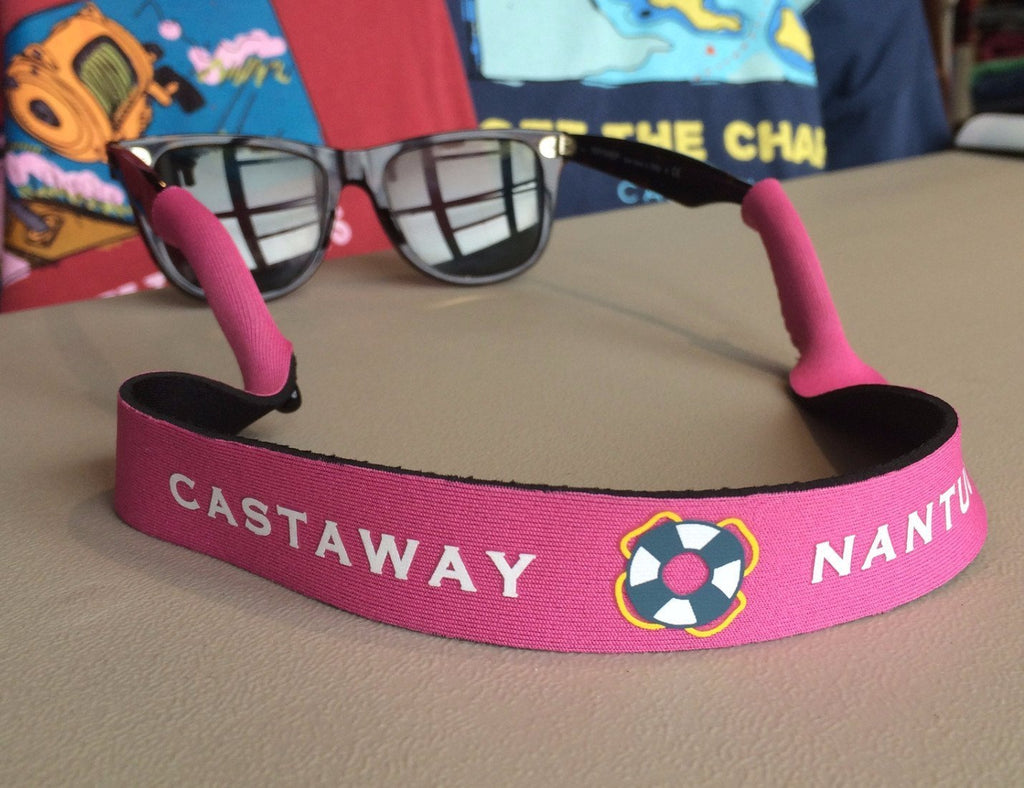 Croakies Pink - ACCESSORIES NO GOOG SHOP - Castaway Nantucket Island