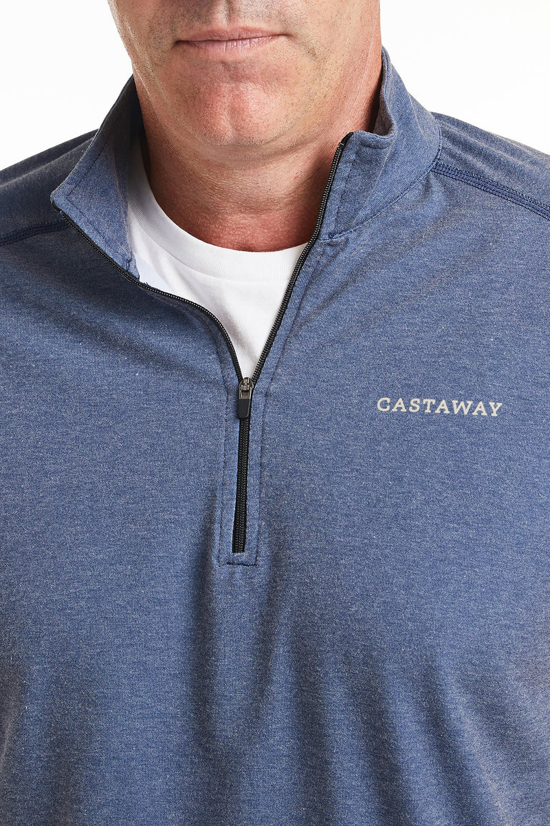 Dunewalker Quarterzip Nantucket Navy MENS OUTERWEAR Castaway Nantucket Island