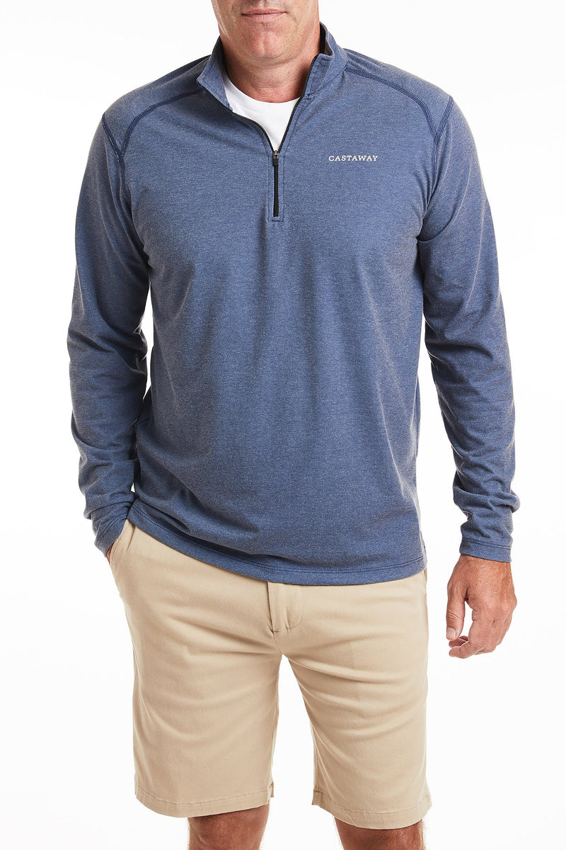 Dunewalker Quarterzip Nantucket Navy MENS OUTERWEAR Castaway Nantucket Island