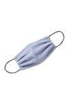 Face Mask Navy Seersucker - Castaway Nantucket Island
