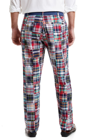 Harbor Pant Chancellor Patch Madras Mens Pants Castaway Nantucket Island
