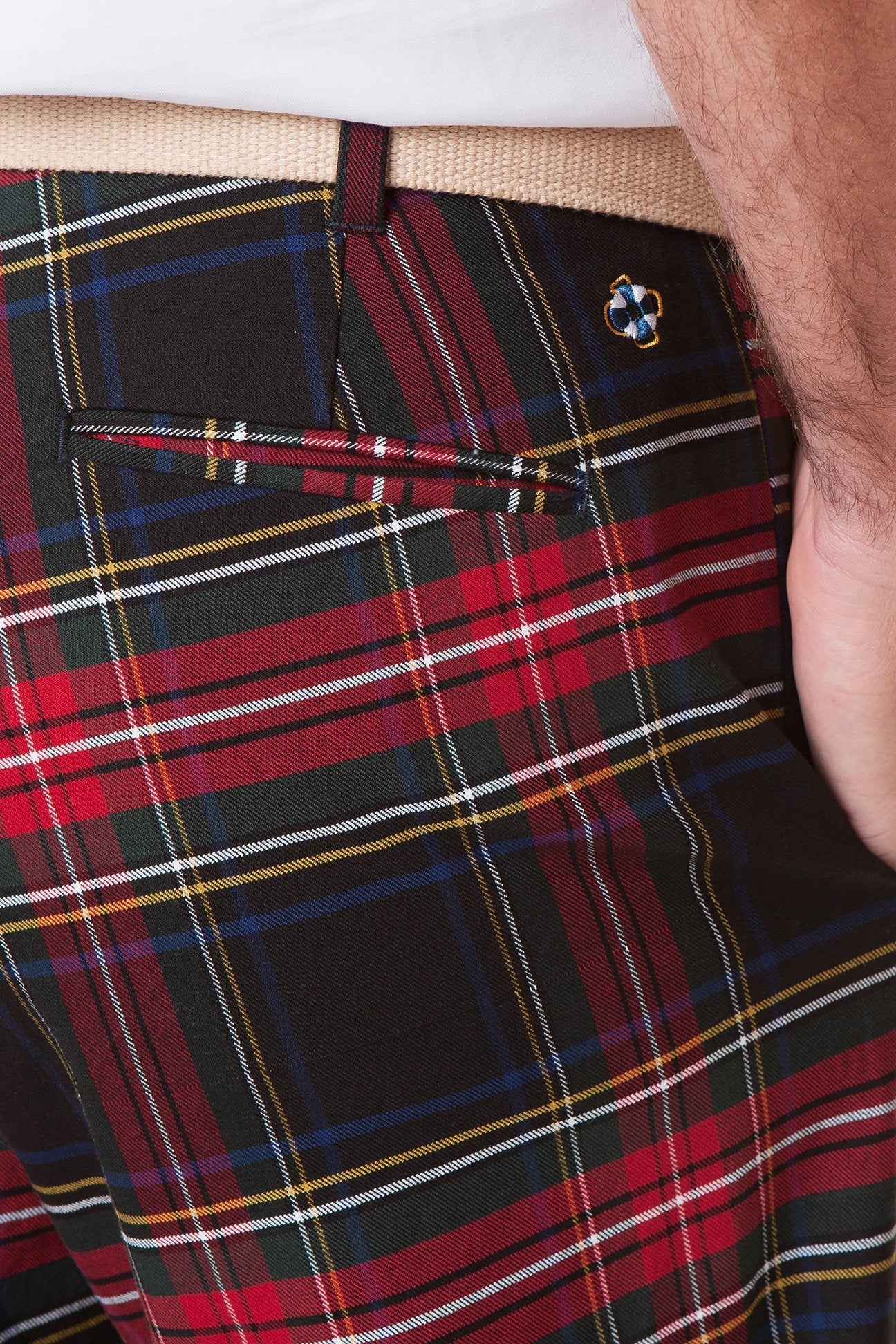 Harbor Pant Stretch Twill Black Stewart Tartan Plaid Castaway Nantucket Island Harbor Pant Stretch Twill Black Stewart Tartan Plaid Castaway Nantucket Island
