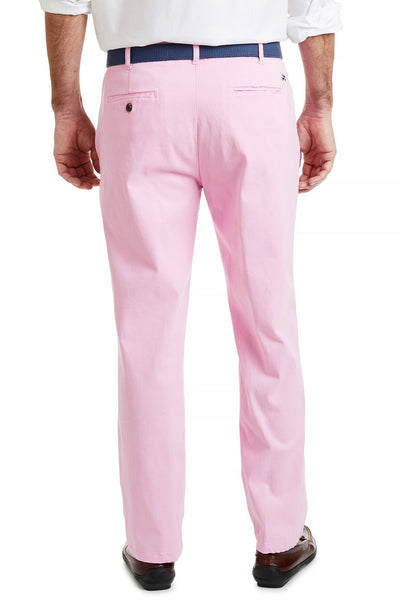 Harbor Pant Stretch Twill Pink MENS PANTS Castaway Nantucket Island