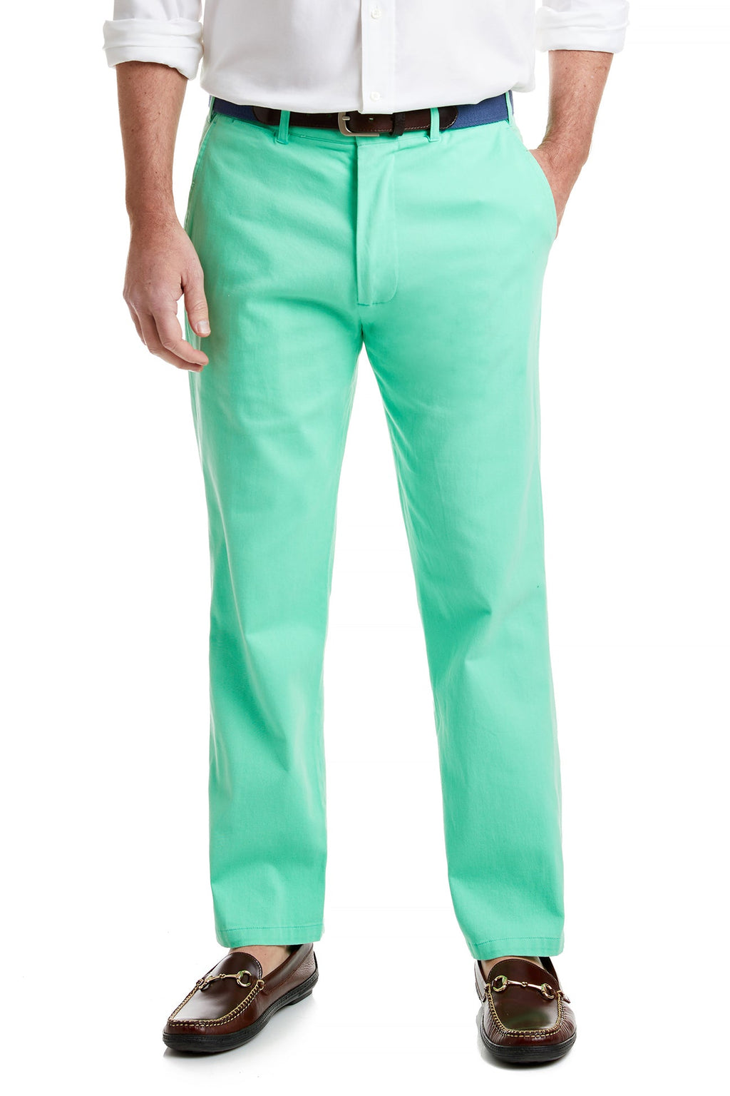 Harbor Pant Stretch Twill Spring Green MENS PANTS Castaway Nantucket Island