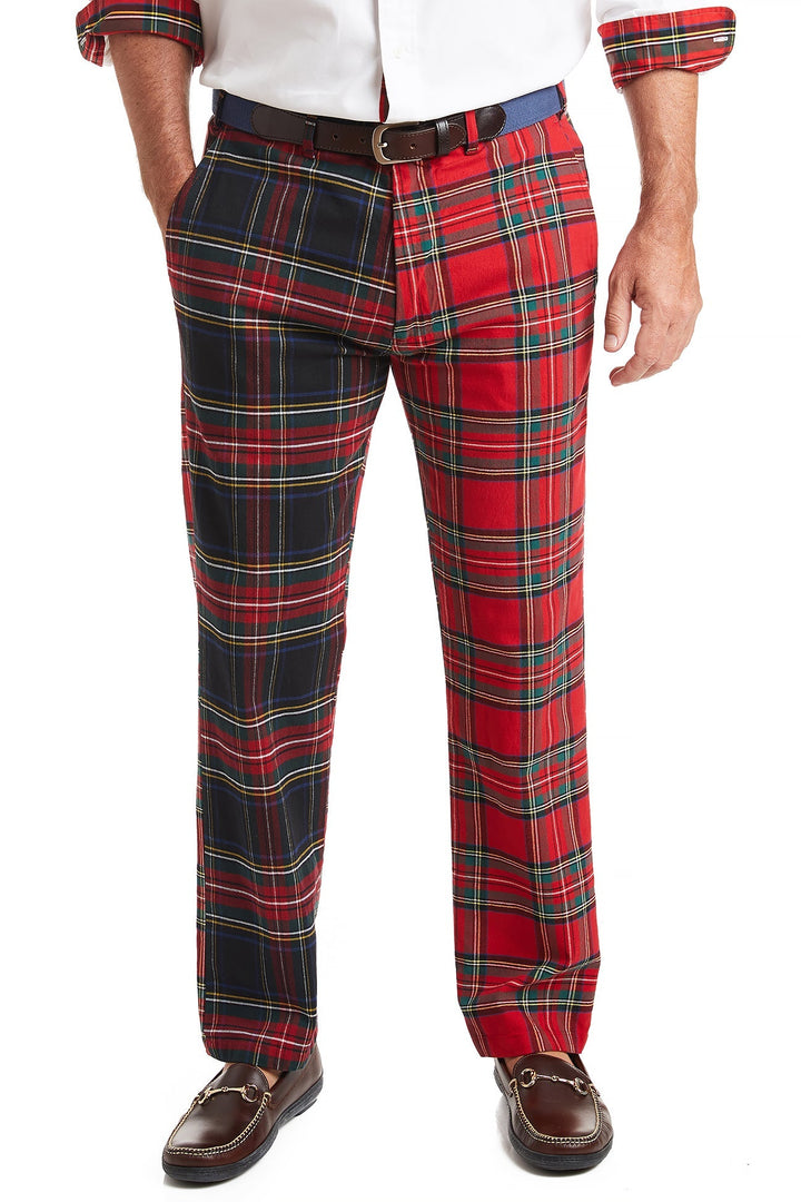 パンツ Tartan check drawers pants harbor-pant-stretch-twill-