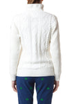 Holebrook Sweater Amy Off White WP 1/4 Zip - ARCHIVED - Castaway Nantucket Island