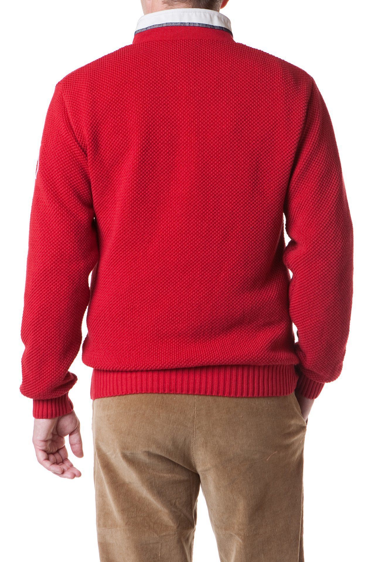 Holebrook Sweater Classic WP Red - MENS OUTERWEAR - Castaway Nantucket Island