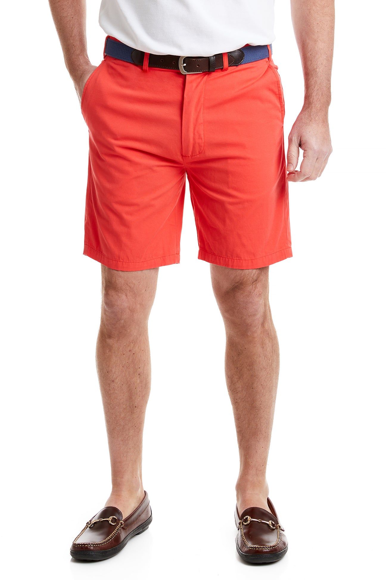 Island Short Canvas Washed Red MENS SHORTS Castaway Nantucket Island