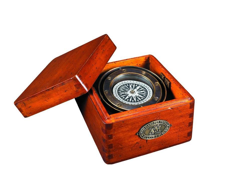 Lifeboat Compass - MENS ACCESSORIES - Castaway Nantucket Island