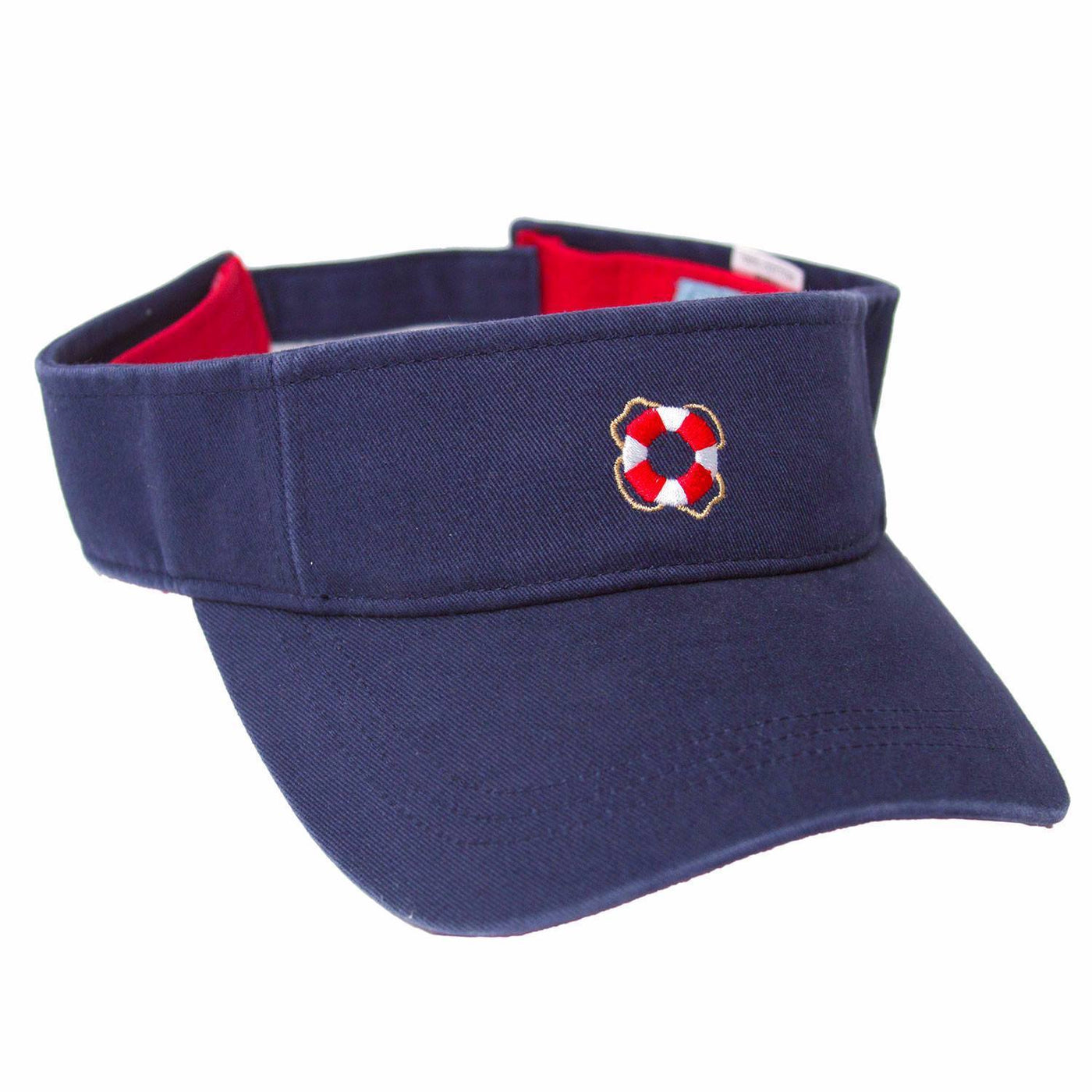 Lifering Visor Nantucket Navy - MENS ACCESSORIES - Castaway Nantucket Island