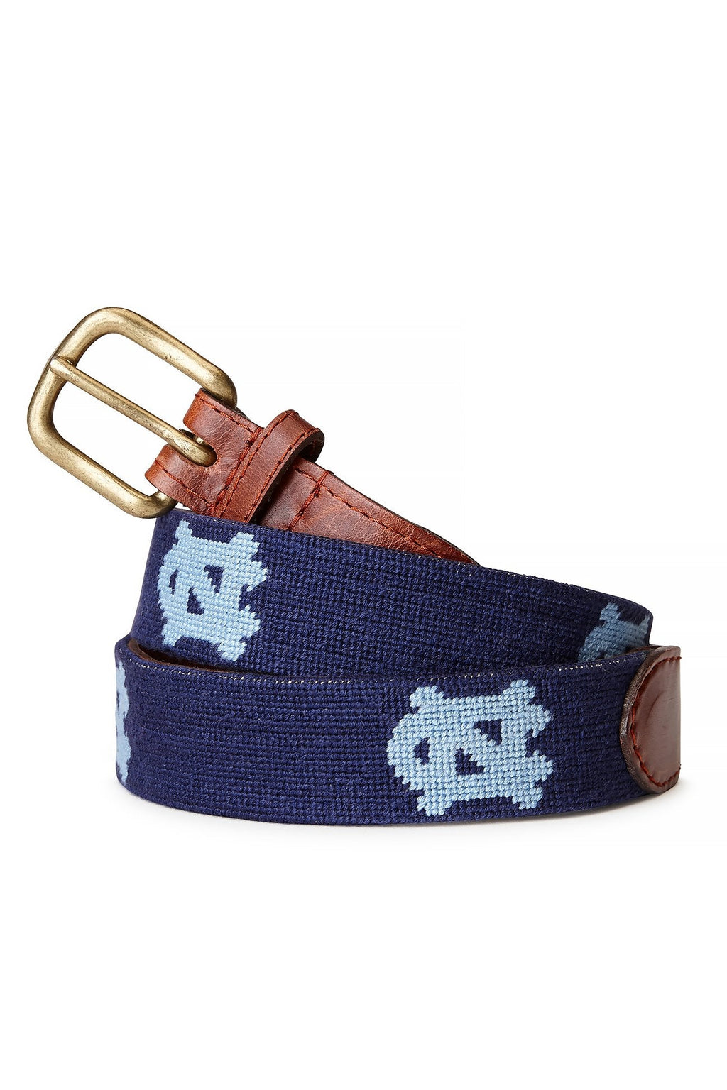 Needlepoint Belt University of North Carolina Tarheels - Castaway Nantucket Island