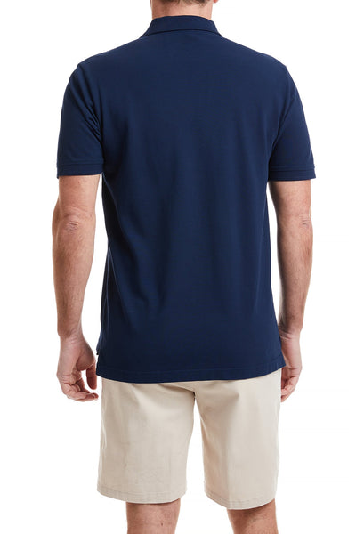 Onshore Polo Shirt Nantucket Navy POLOS & TEES Castaway Nantucket Island