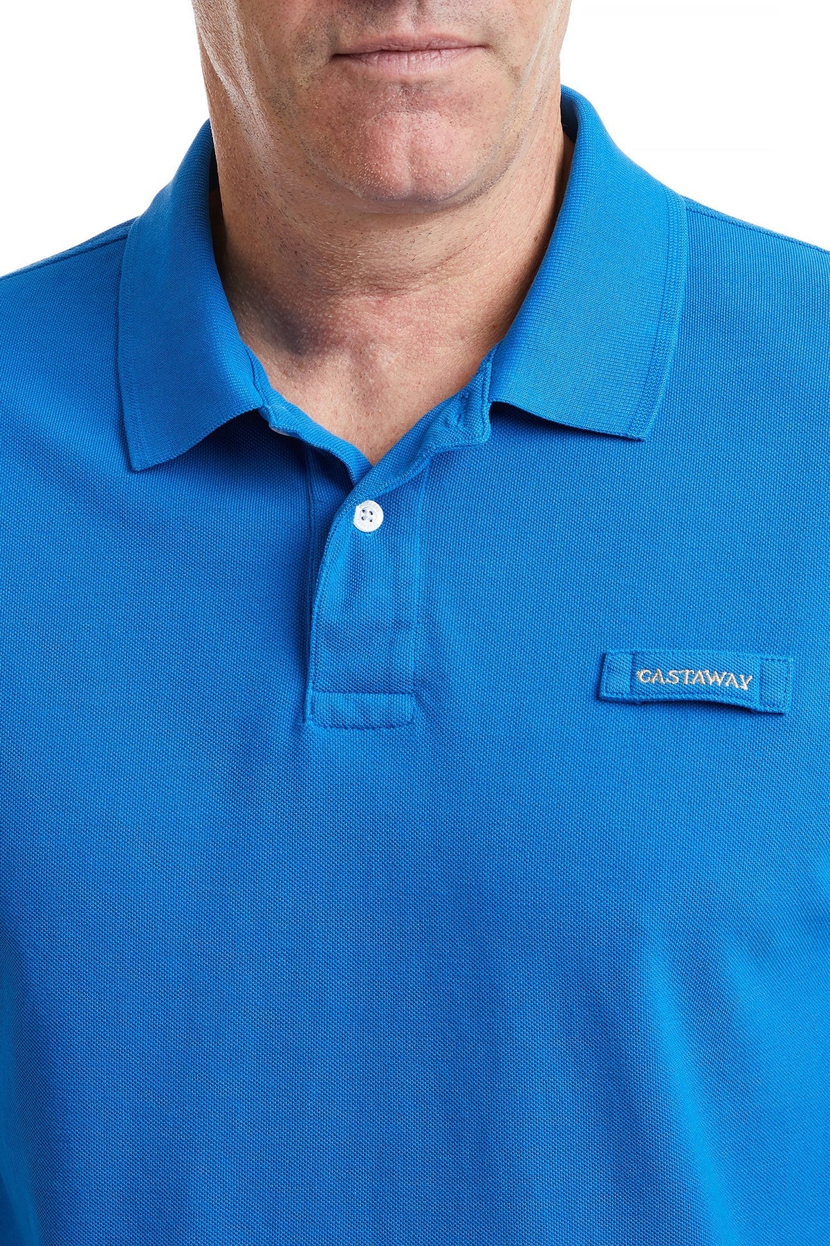 Castaway Mens Onshore Polo Shirt Naval Blue – Castaway Nantucket Island