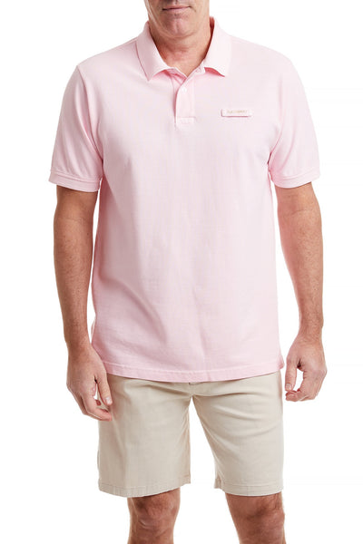 Onshore Polo Shirt Pink POLOS & TEES Castaway Nantucket Island
