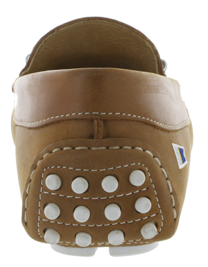 Riomar Deck Driver Crazy Horse Tan w/Riomar Burgee Bearing - Castaway Nantucket Island