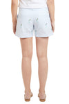 Sailing Short Blue Seersucker with Martini LADIES SHORTS Castaway Nantucket Island