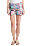 Sailing Short Hingham Patch Madras LADIES SHORTS Castaway Nantucket Island